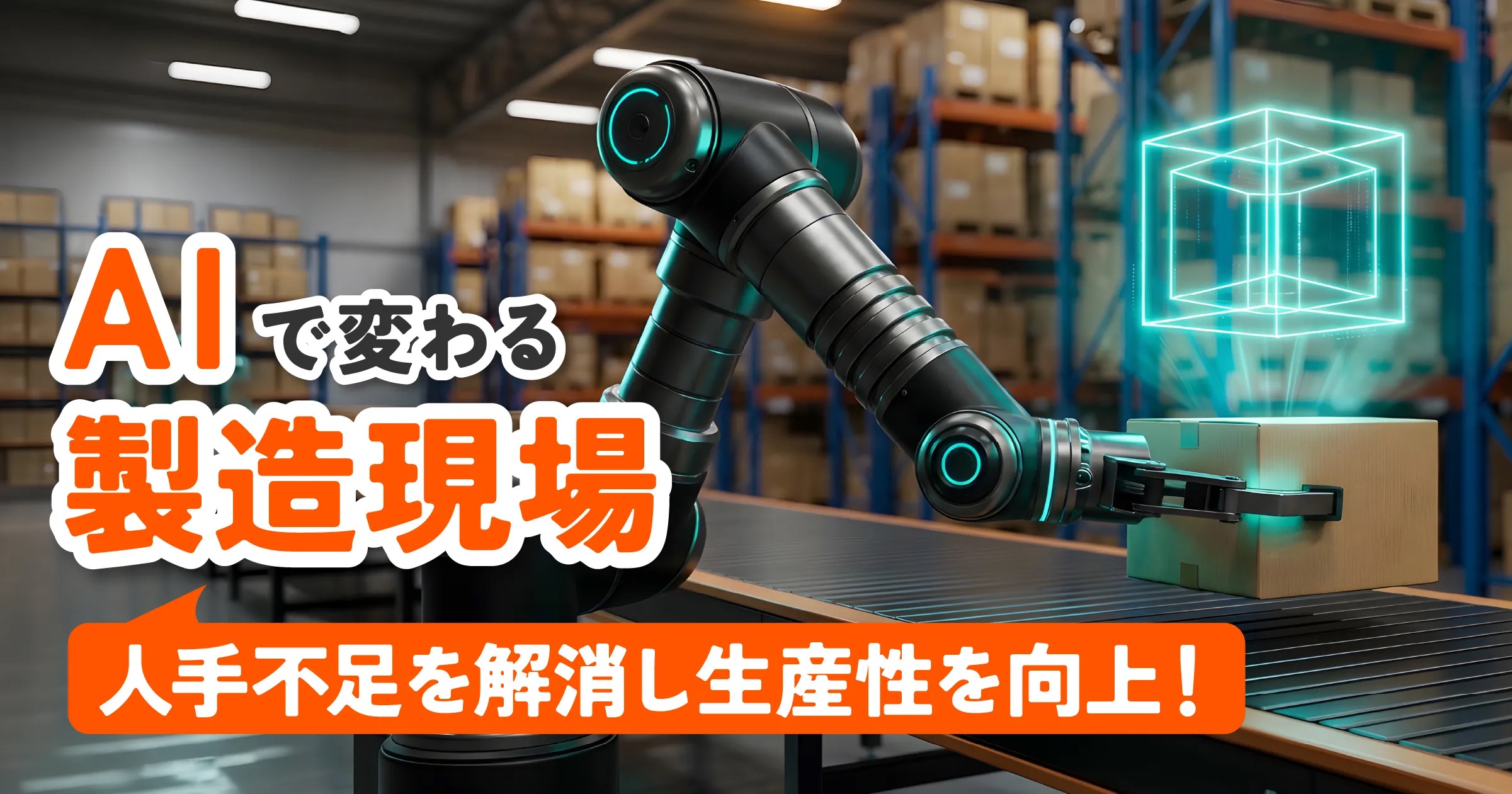 製造業×AIで現場はどう変わる？生産性を劇的に向上させる最新の活用法と課題